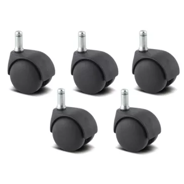 Standard székgörgő 5 darabos szettben, 10 mm-es csappal.