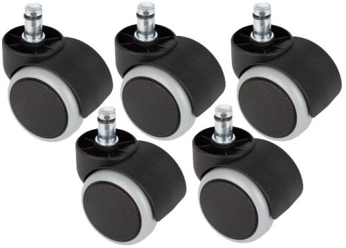 Parkettagörgő szett 5 db-os kiszerelésben, 11 mm-es csappal