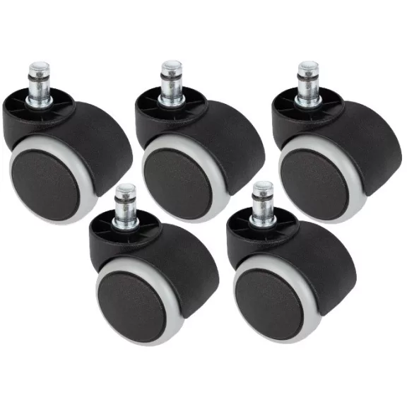 Parkettagörgő szett 5 db-os kiszerelésben, 11 mm-es csappal