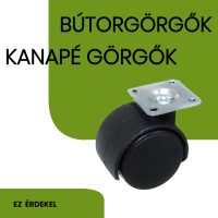 Bútorgörgők és szekrénytalpak